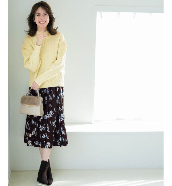 ANY SIS「フラワータック スカート」|スカート|