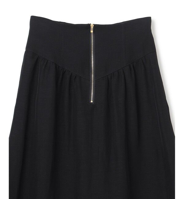 BEIGE,「BERNARD / リネン混 ゴールドジップ ハイウエススカート」|スカート|