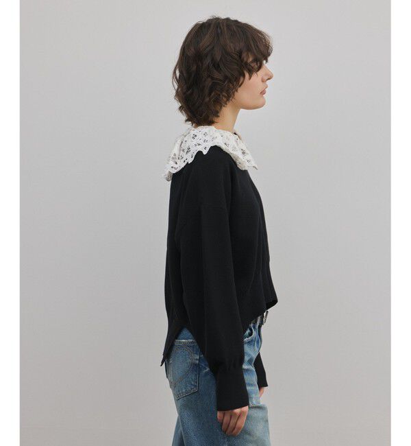 Diagram「レースカラーニットトップ」|ニット・セーター|