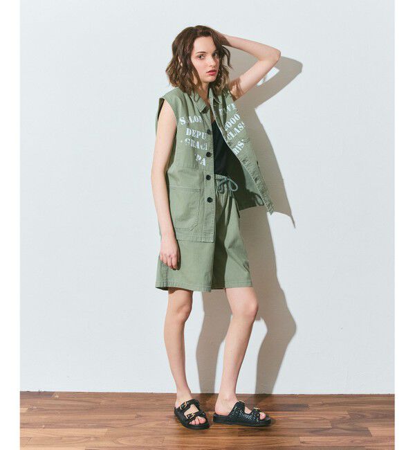 Grace Class「ヘリンボーンツイルジレ」|ベスト・ジレ|