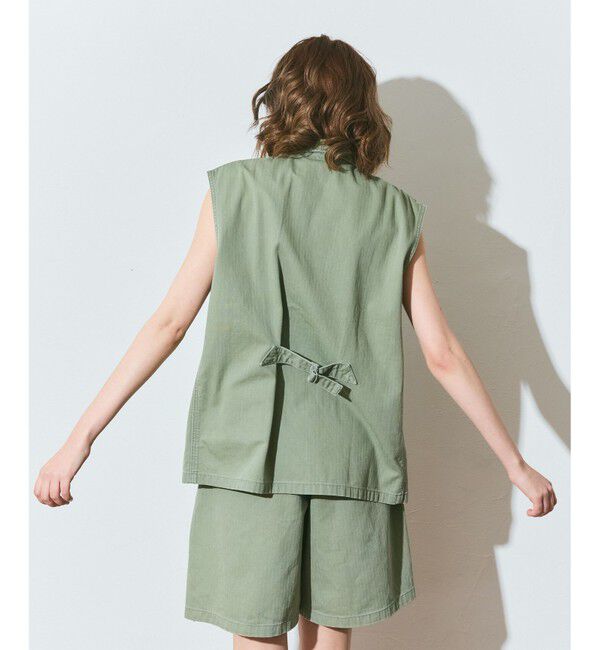 Grace Class「ヘリンボーンツイルジレ」|ベスト・ジレ|