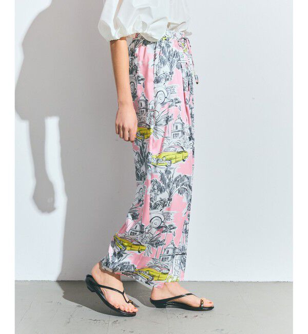 Grace Class「リゾートプリントイージーパンツ」|その他|