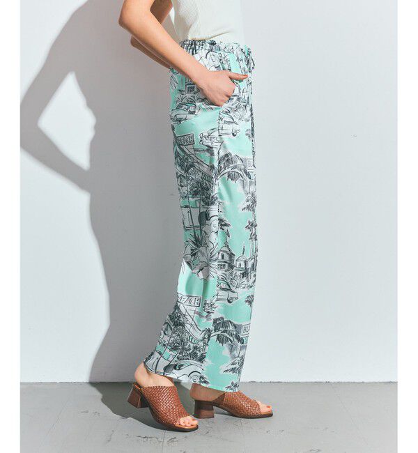 Grace Class「リゾートプリントイージーパンツ」|その他|