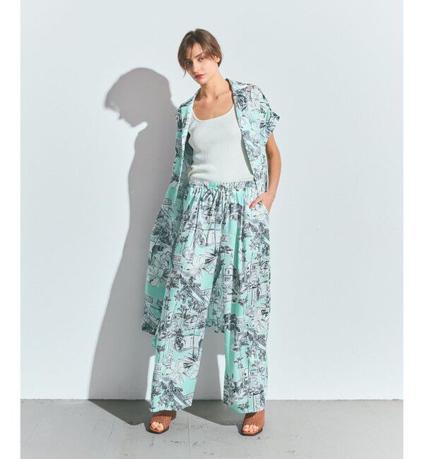 Grace Class「リゾートプリントイージーパンツ」|その他|