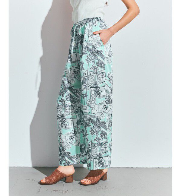 Grace Class「リゾートプリントイージーパンツ」|その他|