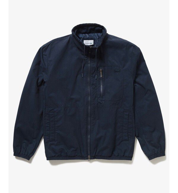 LACOSTE「ヴィンテージウォッシュ加工 ツイルスタンドジップブルゾン / ジップアップブルゾン」|ブルゾン・スタジャン|