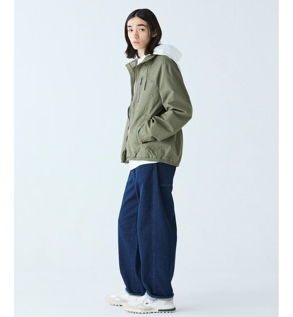 LACOSTE「ヴィンテージウォッシュ加工 ツイルスタンドジップブルゾン / ジップアップブルゾン」|ブルゾン・スタジャン|