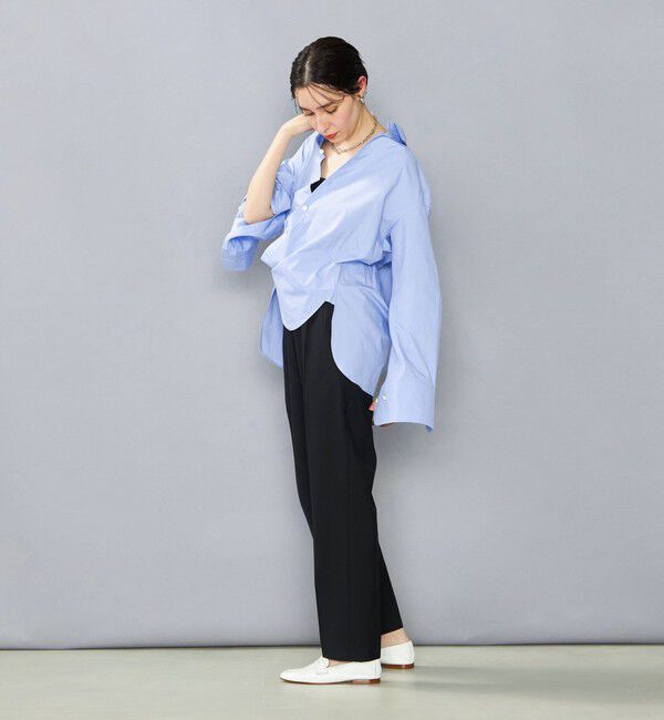 NOLLEY'S「NMPウールトロテーパードパンツ」|チノ|