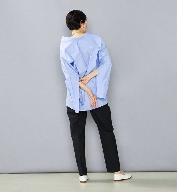 NOLLEY'S「NMPウールトロテーパードパンツ」|チノ|