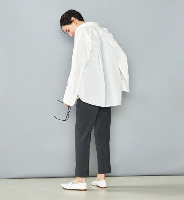 NOLLEY'S「NMPウールトロテーパードパンツ」|チノ|