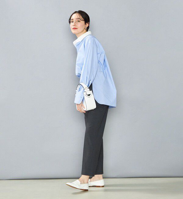 NOLLEY'S「NMPウールトロテーパードパンツ」|チノ|