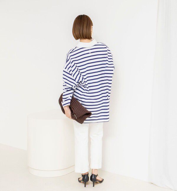 Rie Miller「ウォッシャブルBIGシルエットラガーシャツ」|Tシャツ・カットソー|