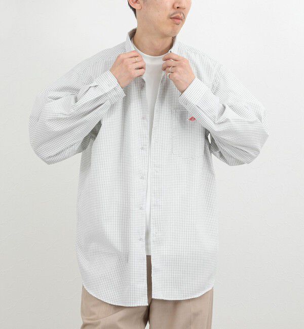 NOLLEY'S goodman「【DANTON/ダントン】DT-B0293POD DOT BUTTON B.D. SHIRT LS 26SS」|シャツ・ブラウス|
