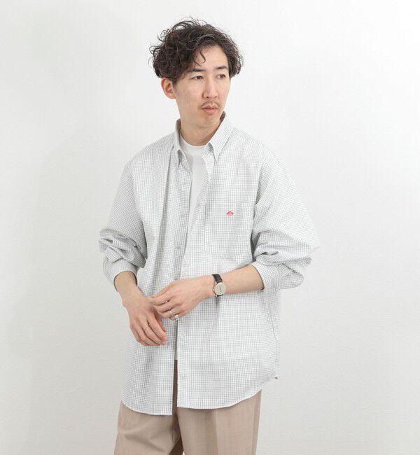NOLLEY'S goodman「【DANTON/ダントン】DT-B0293POD DOT BUTTON B.D. SHIRT LS 26SS」|シャツ・ブラウス|