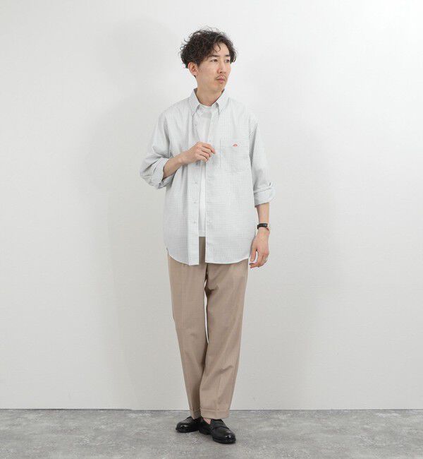 NOLLEY'S goodman「【DANTON/ダントン】DT-B0293POD DOT BUTTON B.D. SHIRT LS 26SS」|シャツ・ブラウス|