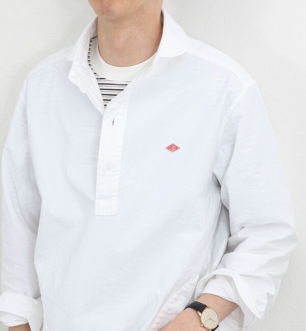 NOLLEY'S goodman「【DANTON/ダントン】DT-B0282SOX ROUND COLLAR P.O SHIRT LS 26SS」|シャツ・ブラウス|