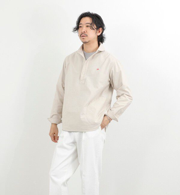 NOLLEY'S goodman「【DANTON/ダントン】DT-B0282SOX ROUND COLLAR P.O SHIRT LS 26SS」|シャツ・ブラウス|
