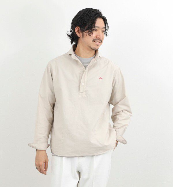 NOLLEY'S goodman「【DANTON/ダントン】DT-B0282SOX ROUND COLLAR P.O SHIRT LS 26SS」|シャツ・ブラウス|