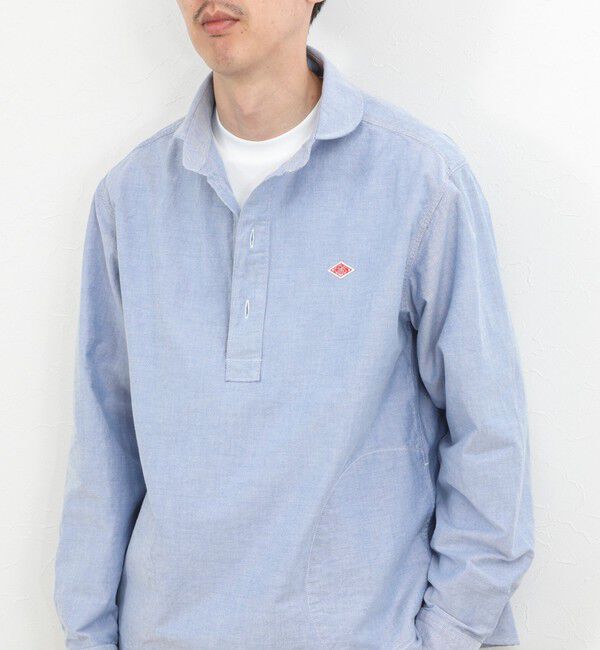 NOLLEY'S goodman「【DANTON/ダントン】DT-B0282SOX ROUND COLLAR P.O SHIRT LS 26SS」|シャツ・ブラウス|