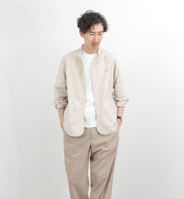 NOLLEY'S goodman「【DANTON/ダントン】DT-B0280SOX BAND COLLAR SHIRT LS 26SS」|シャツ・ブラウス|