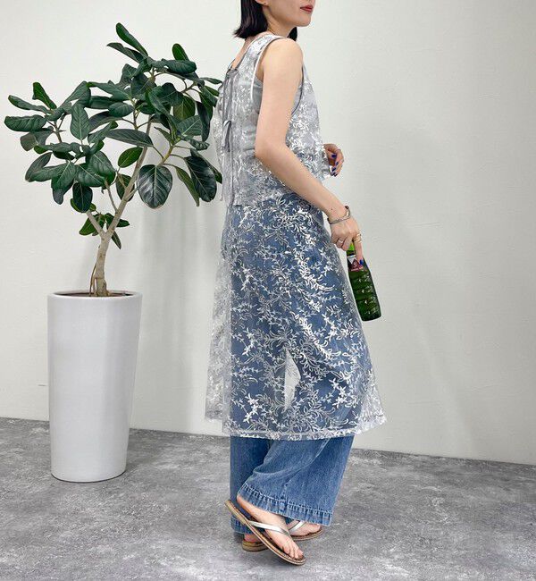 fredy emue「キラキラレイヤードラップスカート」|スカート|