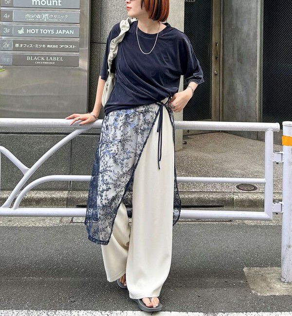 fredy emue「キラキラレイヤードラップスカート」|スカート|