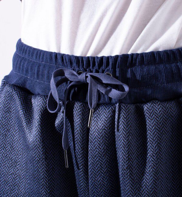 GLOSTER「【GLOSTER/グロスター】カチオンフリースボンディング イージーパンツ」|チノ|