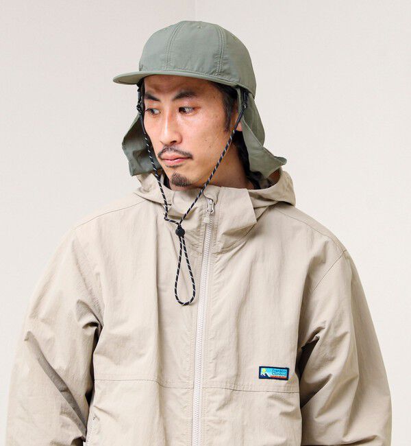 GLOSTER「【シェイド着脱で2WAY】NYLON SHADE CAP」|キャップ・キャスケット|