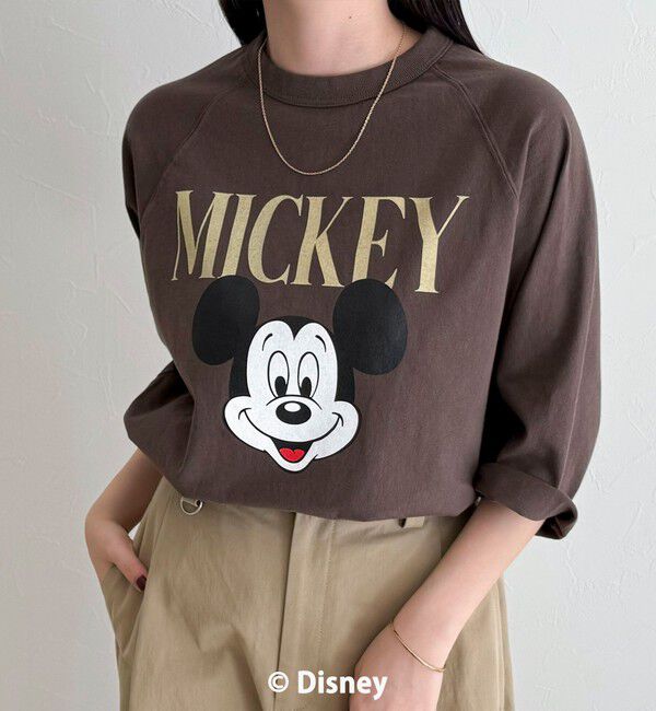 fredy emue「【GOOD ROCK SPEED】MICKEY ７分袖Tシャツ」|Tシャツ・カットソー|ブラウン