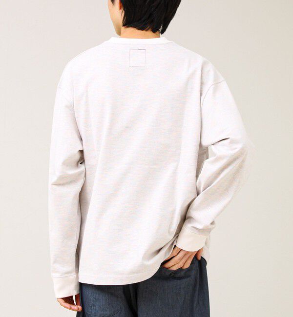 GLOSTER「【BOY刺繍】裏グラデーション ヘンリーネック ロンT」|Tシャツ・カットソー|