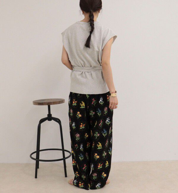 fredy emue「ベルト付きニットベスト」|ベスト・ジレ|