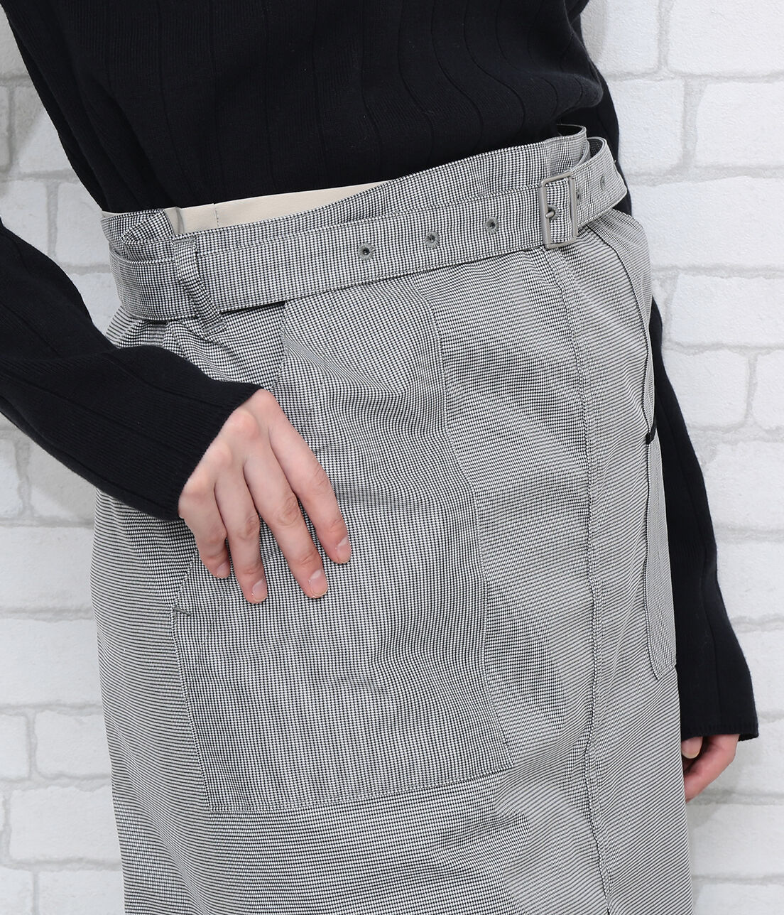 SALON adam et rope'「デニム＆千鳥　ロングサロン」|その他|