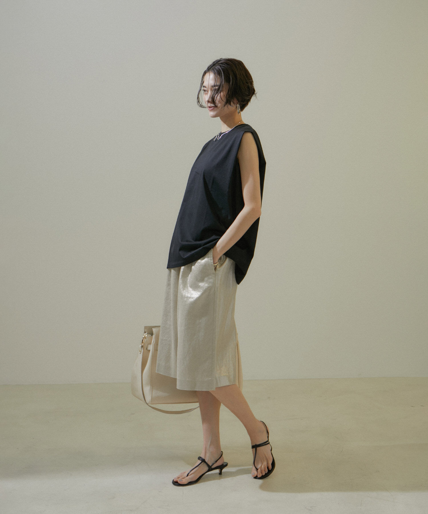 SALON adam et rope'「【BRENTELLA（ブレンテッラ）】Wストラップトングサンダル」|サンダル|