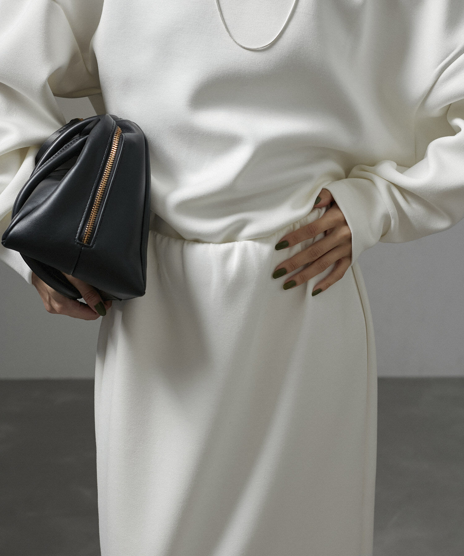 SALON adam et rope'「【セットアップ対応】コンフィーナロースカート」|スカート|