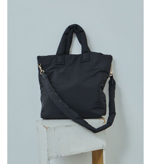 SALON adam et rope'「【WEB限定】軽量パフナイロン2WAYショルダートート / A4対応」|トートバッグ|