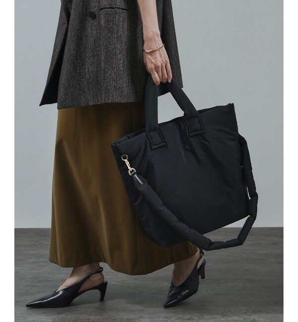 SALON adam et rope'「【WEB限定】軽量パフナイロン2WAYショルダートート / A4対応」|トートバッグ|