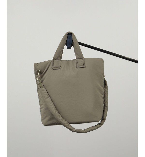 SALON adam et rope'「【WEB限定】軽量パフナイロン2WAYショルダートート / A4対応」|トートバッグ|ベージュ系(28)