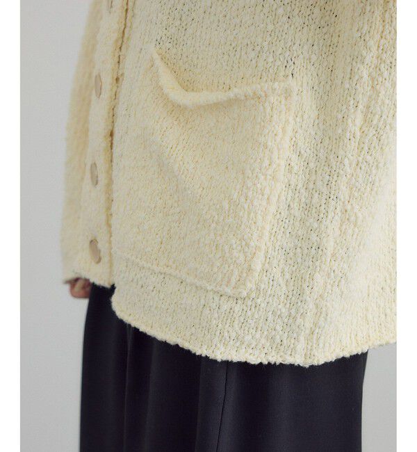 SALON adam et rope'「Vネックジャケットカーディガン」|カーディガン|