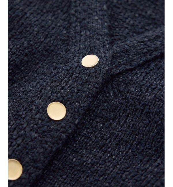 SALON adam et rope'「Vネックジャケットカーディガン」|カーディガン|