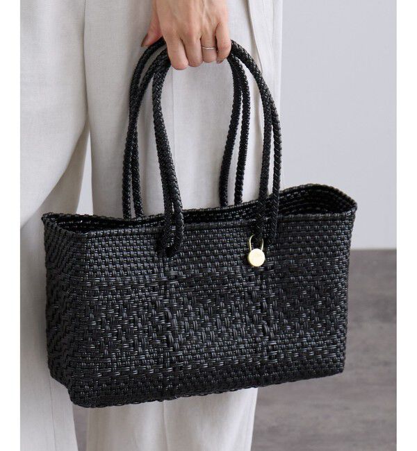 SALON adam et rope'「【Letra（レトラ）for SALON】PRAYA short XS / ロングハンドル」|トートバッグ|