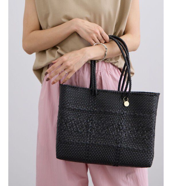 SALON adam et rope'「【Letra（レトラ）for SALON】PRAYA short S / ロングハンドル」|トートバッグ|