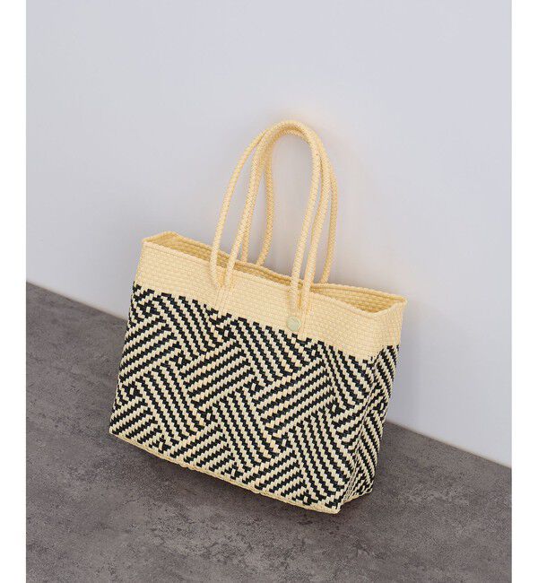 SALON adam et rope'「【Letra（レトラ）for SALON】PRAYA short S / ロングハンドル」|トートバッグ|