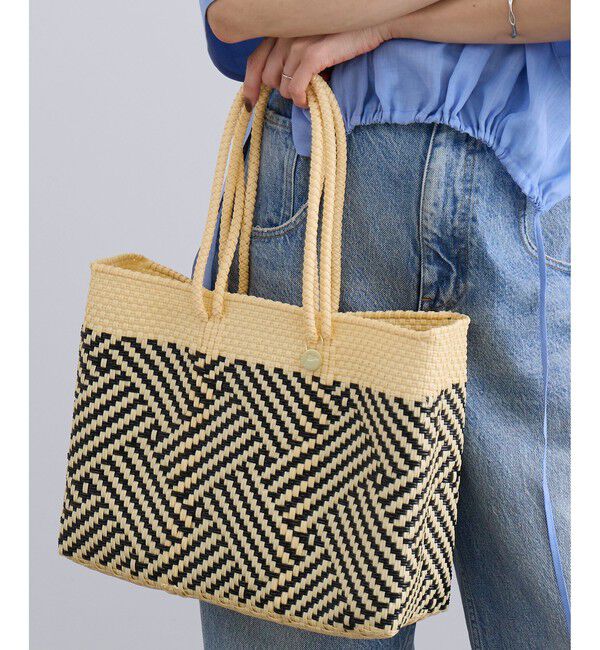 SALON adam et rope'「【Letra（レトラ）for SALON】PRAYA short S / ロングハンドル」|トートバッグ|