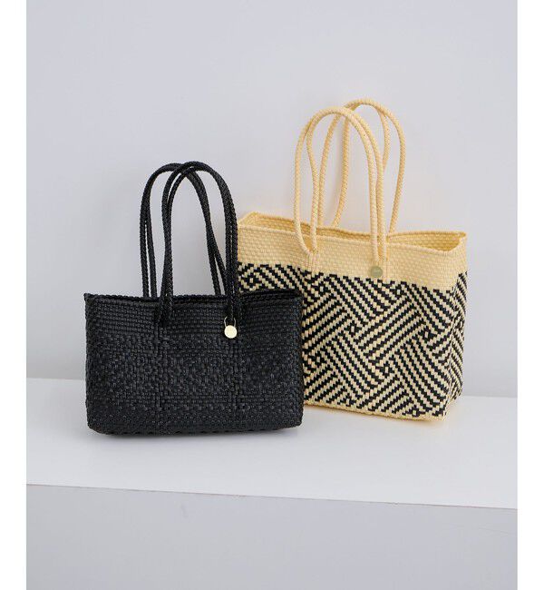 SALON adam et rope'「【Letra（レトラ）for SALON】PRAYA short S / ロングハンドル」|トートバッグ|