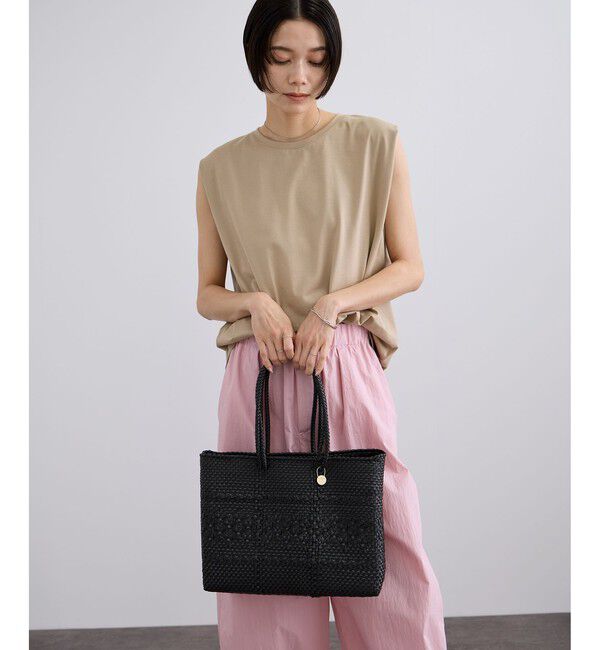 SALON adam et rope'「【Letra（レトラ）for SALON】PRAYA short S / ロングハンドル」|トートバッグ|