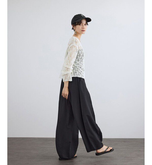 SALON adam et rope'「コードヤーンクロシェカーディガン」|カーディガン|