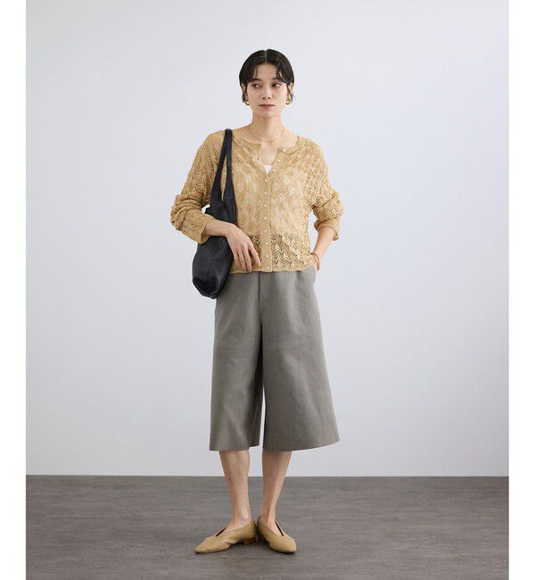 SALON adam et rope'「コードヤーンクロシェカーディガン」|カーディガン|