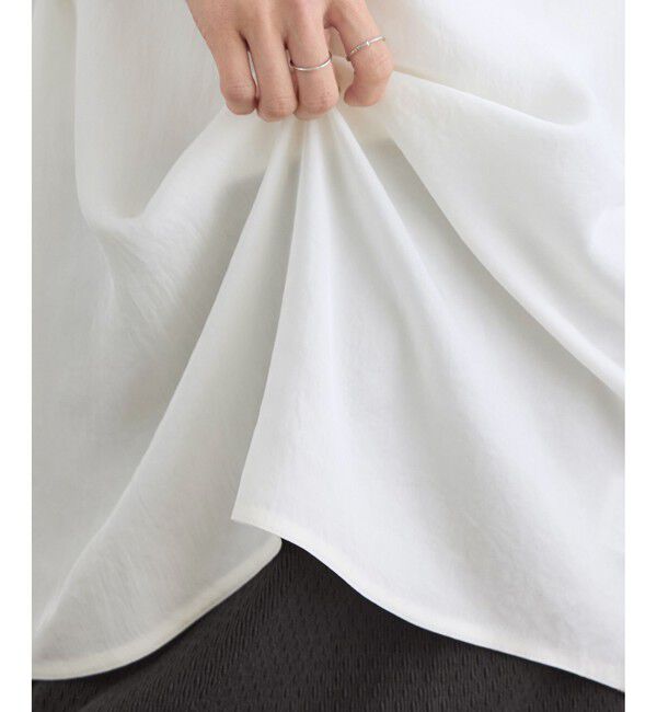 SALON adam et rope'「ブライトツイルTシャツブラウス」|シャツ・ブラウス|