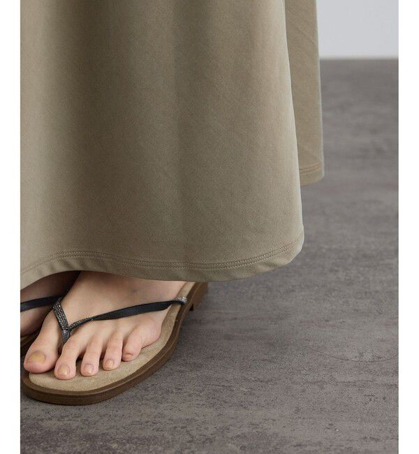 SALON adam et rope'「キュプラジャージーイージースカート」|スカート|