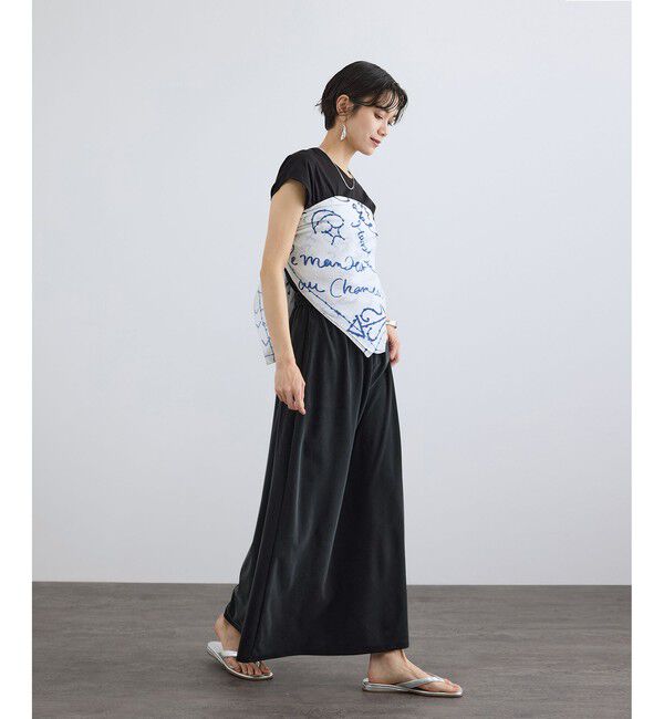 SALON adam et rope'「キュプラジャージーイージースカート」|スカート|